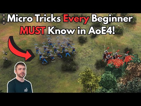 Micro Tricks Every Beginner Must Know in Aoe4!