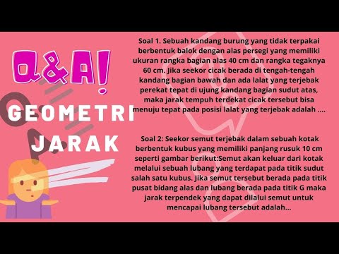 QnA - Seekor semut terjebak dalam sebuah kotak berbentuk kubus