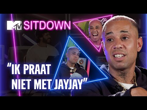 BIZZEY over RUZIE FAMKE LOUISE & JAYJAY BOSKE, SCHULDEN en ONTMAAGDING | MTV Sit Down