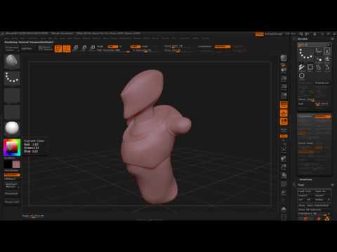 ZBrush 009 Concepting In ZBrush Polish Brushes