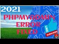 Error Fixed Can T Log In Without Password In Phpmyadmin 2021