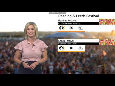 [HD] Sarah Keith-Lucas BBC Weather August 27th 2023