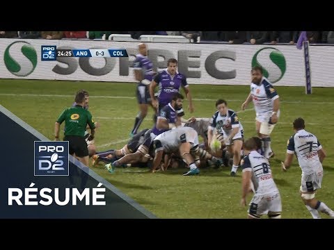 PRO D2 - Résumé Angoulême-Colomiers: 14-13 - J13 - Saison 2018/2019
