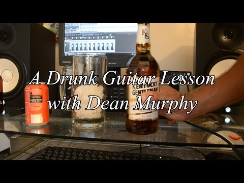 Drunk guitar - 8 string chord lesson - Dean Murphy