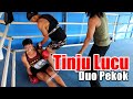 Tinju Di ikat kaki dan tangan // Duo pekok