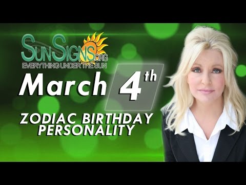 March 4th Zodiac Horoscope Birthday Personality - Pisces - Part 2