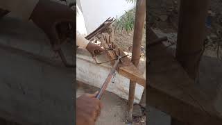 ring & hook making procedure for beam or coloum