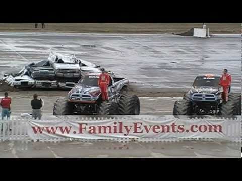 Part 1-2010 Indianapolis, IN Jamboree Monster Truck Racing