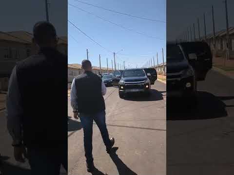 Chegada do Governador de São Paulo na cidade de Matão