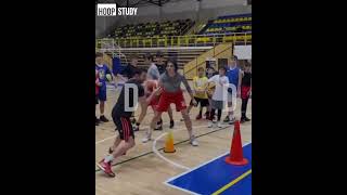 HOW QUICKLY CAN YOU SHOOT OFF THE DRIBBLE????