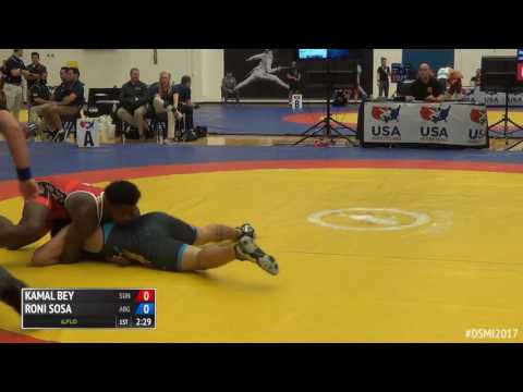 75 1/4 Final - Kamal Bey (Sunkist Kids WC) vs. Roni Sosa (Argentina)