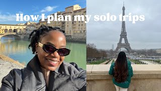 HOW I PLAN MY SOLO TRIPS WHILE WORKING A 9-5 JOB