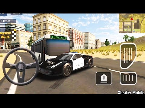 Police Drift Car Driving Simulator: Sport Police Car Unlocked Missions 15 to 18 - Android GamePlay