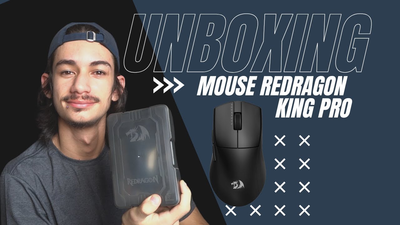 Unboxing e Review Redragon KING PRO!!!