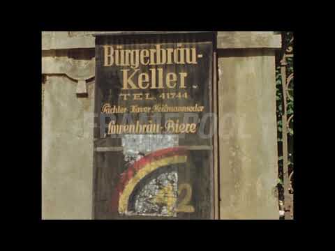 Bürgerbräukeller, Munich, Germany, May 17, 1945