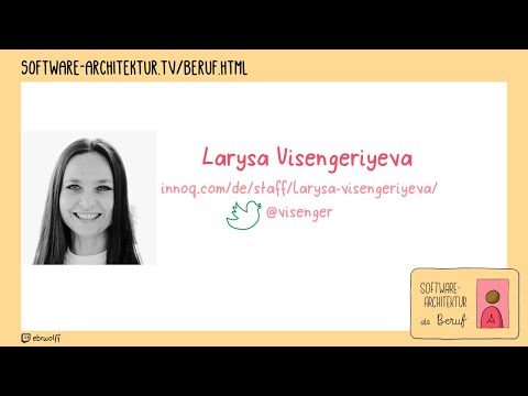 Beruf Software Architektur: Larysa Visengeriyeva