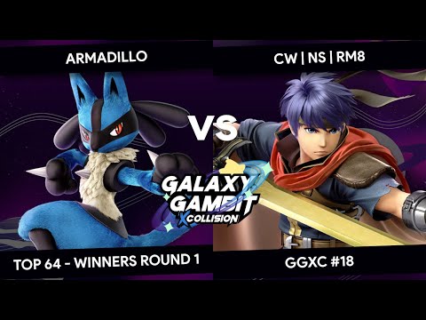 GGxC #18 - Armadillo (Lucario) vs rm8 (Ike) - Top 64 - Winners Round 1