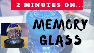 A New Cremation Keepsake: Memory Glass - Just Give Me 2 Minutes