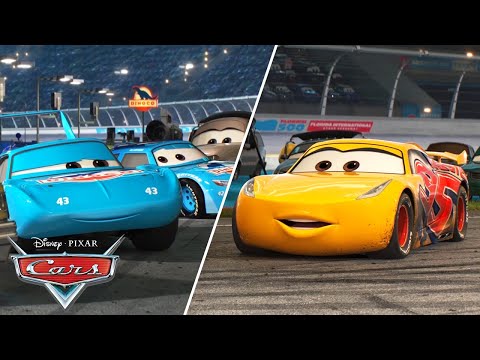 Cruz Ramirez Joins Team Dinoco | Pixar Cars | @disneyjr