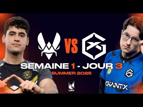 VITALITY vs GIANTX, ÇA VA ÊTRE COMPLIQUÉ (LEC Summer 2025)