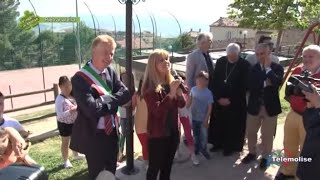 Avvelenate con la ricina, l'allora sindaco Gianni Di Vita inaugura il belvedere dedicato a Fabriz...