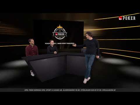Poker-SM Main Events Finalbordet 2021 - Sammandrag