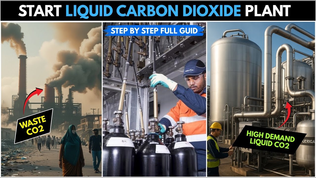 Start a Liquid Carbon Dioxide Plant