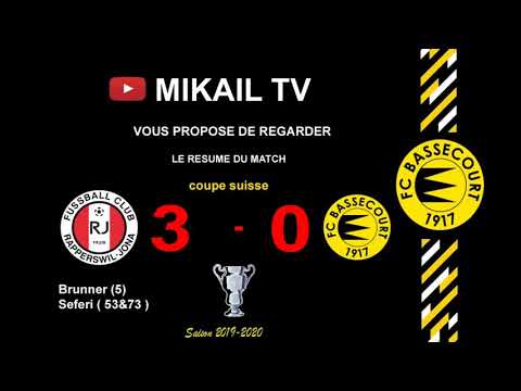 Résumé du match fc bassecourt vs Fc Rapperswil-jona