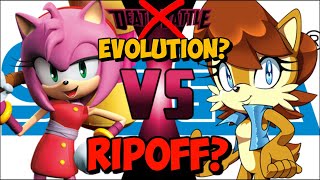 AMY ROSE (IDW):  Character Growth OR Sally Acorn RIPOFF??