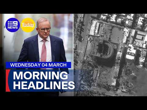 Iran latest | Gold casket for leader | Beer prices rise | 9 News Australia