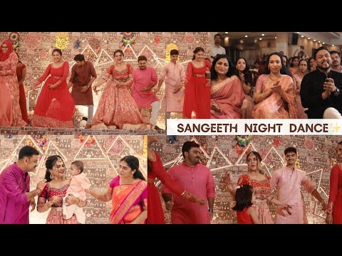 Gulabi Sangeeth Night Dance💃 || My wedding series || Meenu Lakshmi ♥️