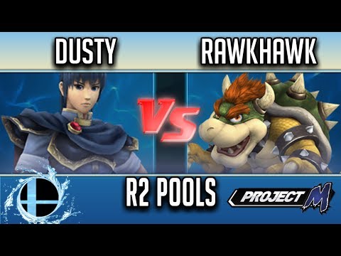 Dusty (Marth) vs Rawkhawk (Bowser) - Smash 'N' Splash 3 PM Round 2 Pools