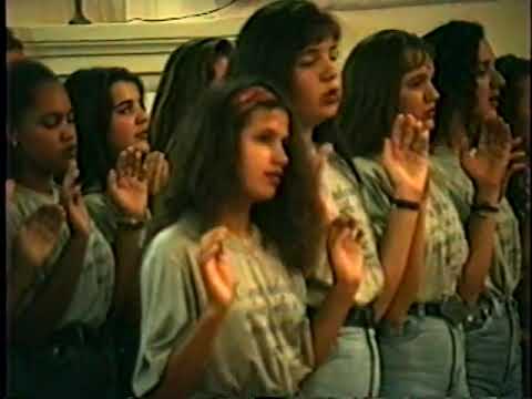 Formatura, 8º série, Rio Manso - MG, 1994.