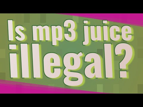 Is mp3 juice illegal?