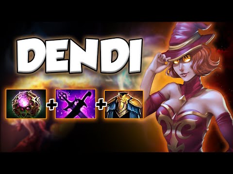 Dendi Lina Fire Ownage - Dota 2 Pro Highlights [ Watch & Learn]