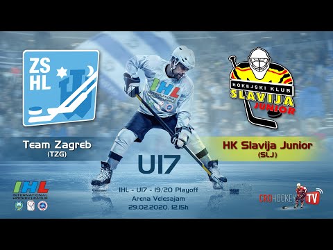 IHL U17 - Team Zagreb vs HK Slavija Junior - Playoff