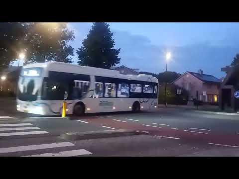 bus Deventer lijn 1 rijd naar de station