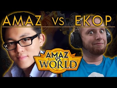[Hearthstone] Amaz VS World: Week 2 Ep 5 - Amaz VS Ekop