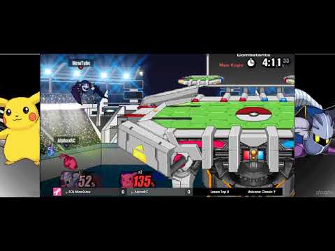 UC9 - N/A AlphaRC (Pikachu) vs SOL Mew2ube (Meta Knight, Sandbag) Losers Top 8