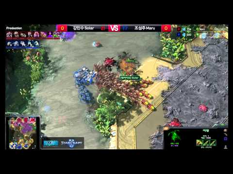 [Starcraft2 Starleague 2015 S1] Qualifier Solar vs Maru 1set - EsportsTV