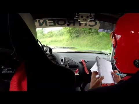 Rallye St Marcellin 2023 (ES3) : Hugo Dumoulin - Thibault Carmona - Citroën Saxo N2