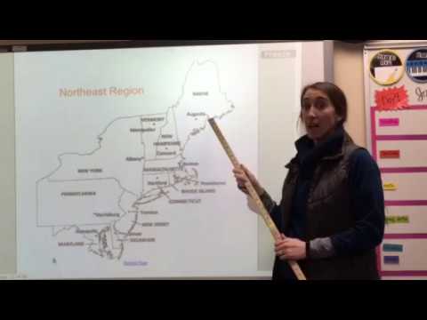 Northeast Region - States & Capitals Song