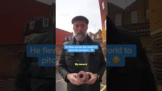 He shipped a container from America to pitch his product… 😳 #helpbnk #entrepreneur #dream