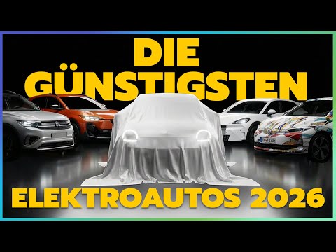 Electric cars for everyone! These are the cheapest electric cars in 2026 – starting prices under ...