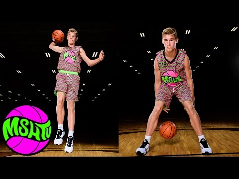 Colby Accardi BLOCKS EVERYTHING at MSHTV Camp - Class of 2021 Basketball