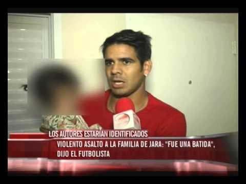 Violento asalto  a mano armada a familia de Diego Jara