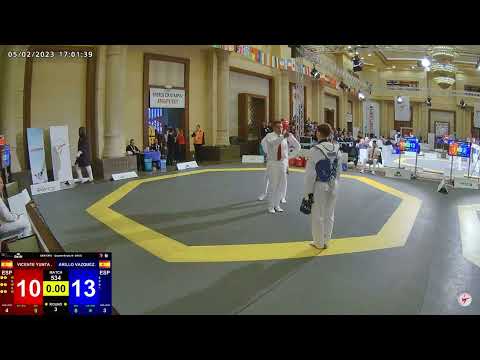 Adrian VICENTE YUNTA (ESP) VS Hugo ARILLO VAZQUEZ (ESP) - M-58 QF. WT President's Cup - Europe 2023