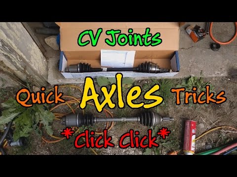 How To Replace A Subaru Axle, Subaru Front CV Joint Replacement - Quick Version
