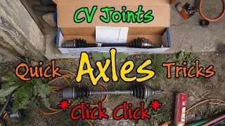 How To Replace A Subaru Axle, Subaru Front CV Joint Replacement - Quick Version