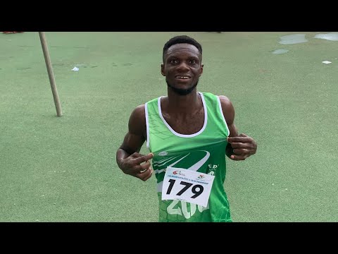 Addo Frank Runs 46.57sec in Men's 400m Final. CAA Region 2 Championship Invitation. Cape Coast 2022.